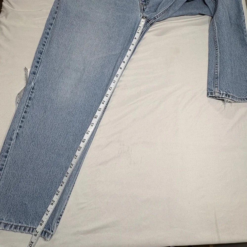 Levi's 545 Loose Fit Jeans Mens 33x29 Light‎ Wash Y2K Vintage 90s Denim 545-0391